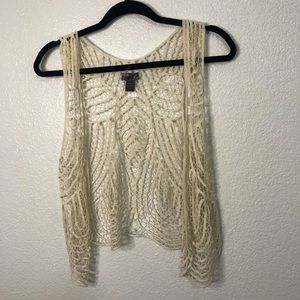Poetry Clothing Knit Crop Vest